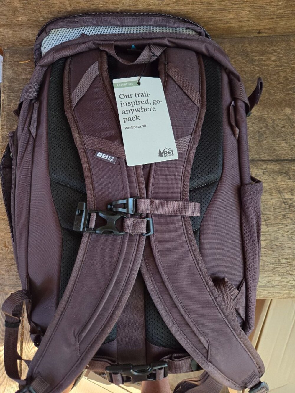 REI 18L Rucksack - Raisin - Picture 2 of 8